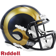 Rams Mini Throwback Speed Helmet 2000-16