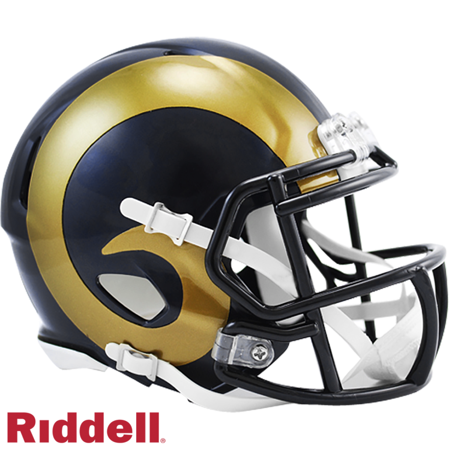 Rams Mini Throwback Speed Helmet 2000-16