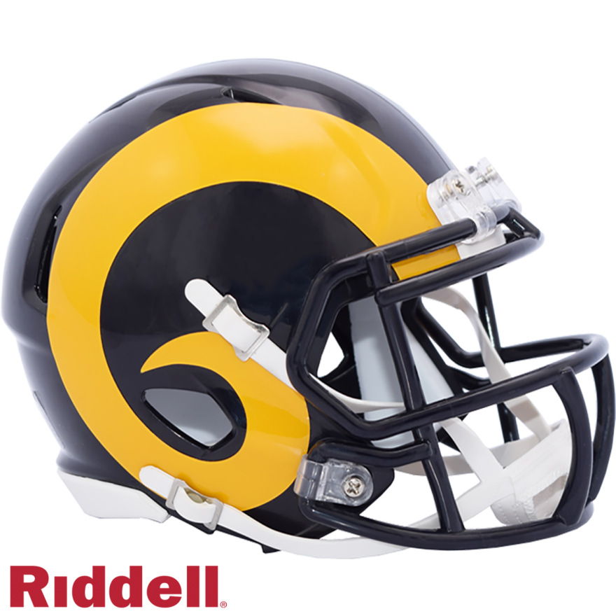 Rams Speed Mini Throwback Helmet 81-99