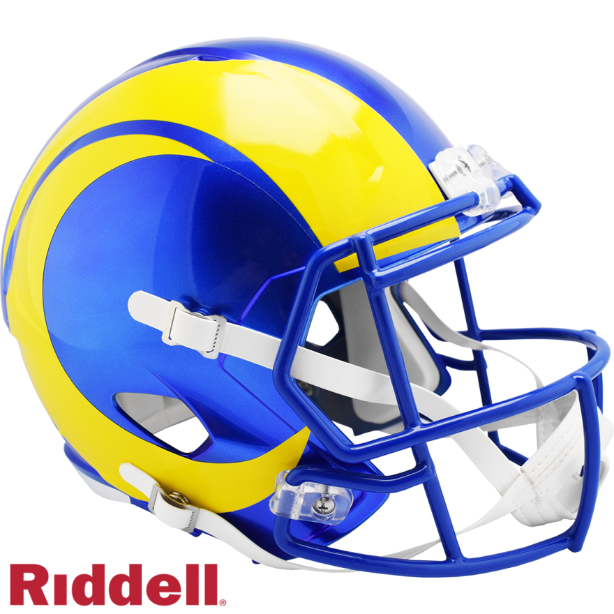 Riddell Los Angeles Rams Helmet Replica Full Size Speed Style 2020