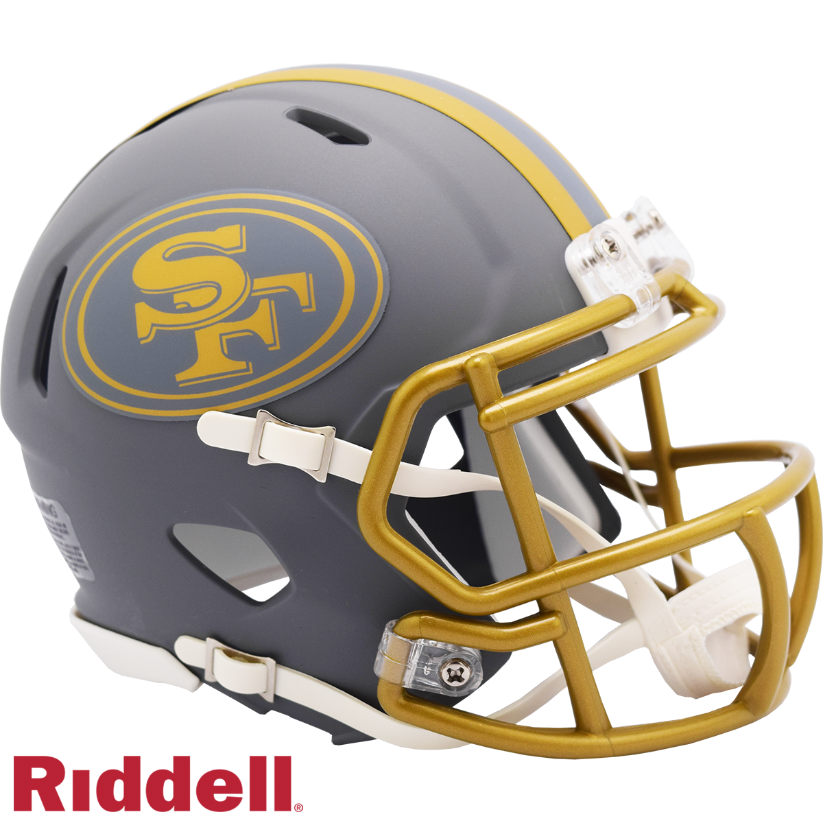 49ers Slate Mini Speed Helmet