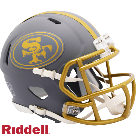 49ers Slate Mini Speed Helmet