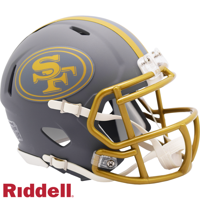 49ers Slate Mini Speed Helmet