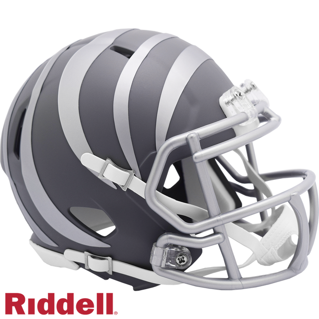 Bengals Slate Mini Speed Helmet