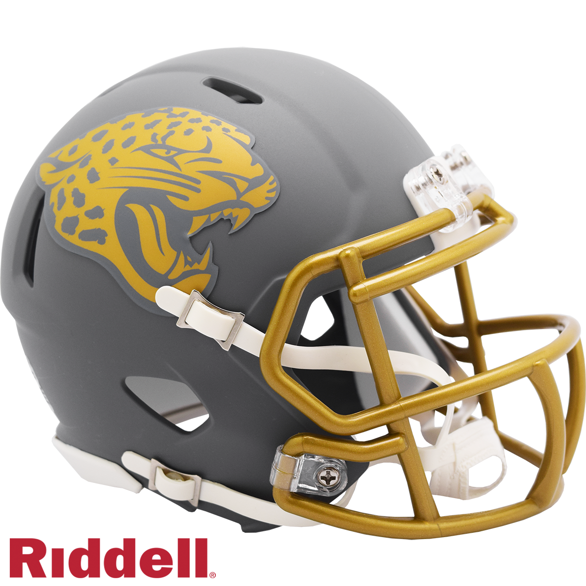 Jaguars Slate Mini Speed Helmet – Pro Football Hall of Fame