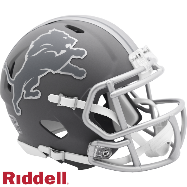 Lions Slate Mini Speed Helmet