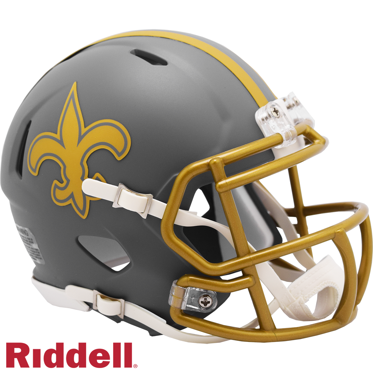 Saints Slate Mini Speed Helmet