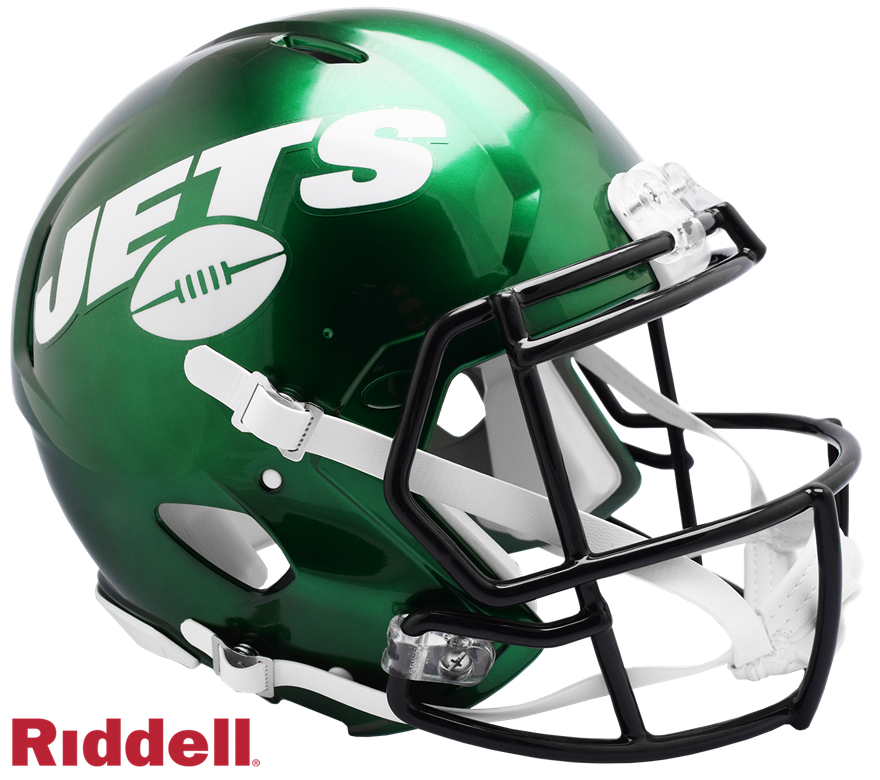 New York Jets Helmet Riddell Authentic Full Size Speed Style 2019