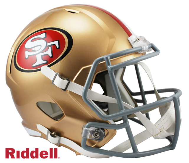 49ers 2021 Speed Replica Helmet