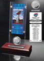 Super Bowl XLII Ticket & Game Coin Collection