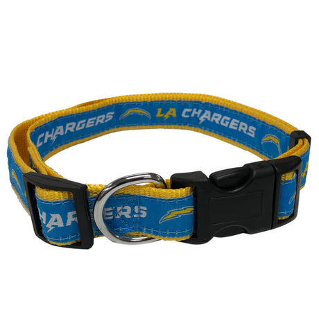 Chargers Pets First Nylon Dog Collar