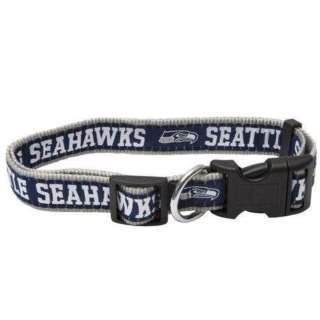 Seahawks Pets First Nylon Dog Collar