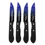 Ravens 4-Piece Steak Knife Set