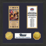 Rams Super Bowl Championship Ticket Collection