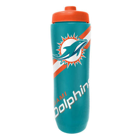 Dolphins Squeezy Water Bottle