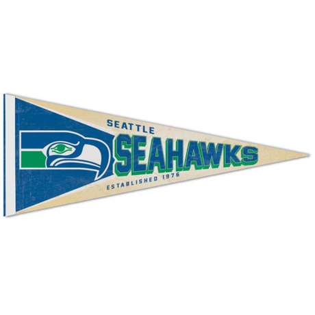 Seahawks Classic Logo Pennant - Retro