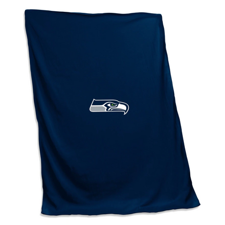Seahawks Logo Brands Sweatshirt Blanket