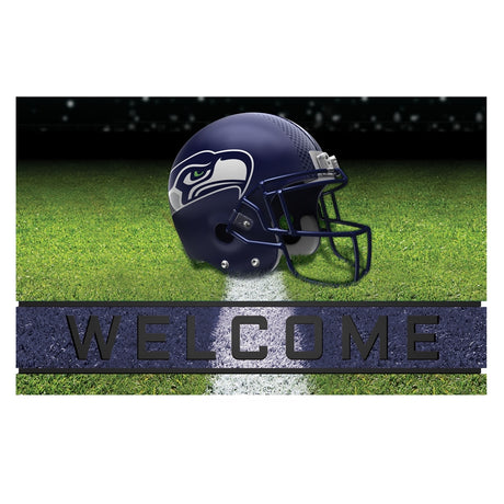 Seahawks Crumb Rubber Door Mat