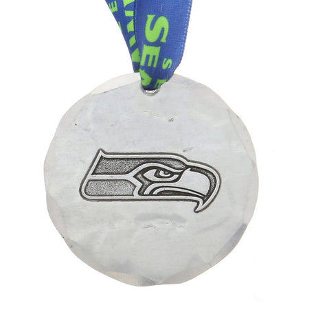 Seahawks Classic Round Aluminum Ornament