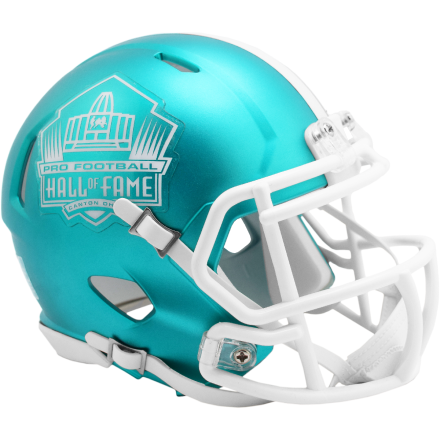 Hall of Fame Riddell Speed Blaze Mini Helmet - Teal