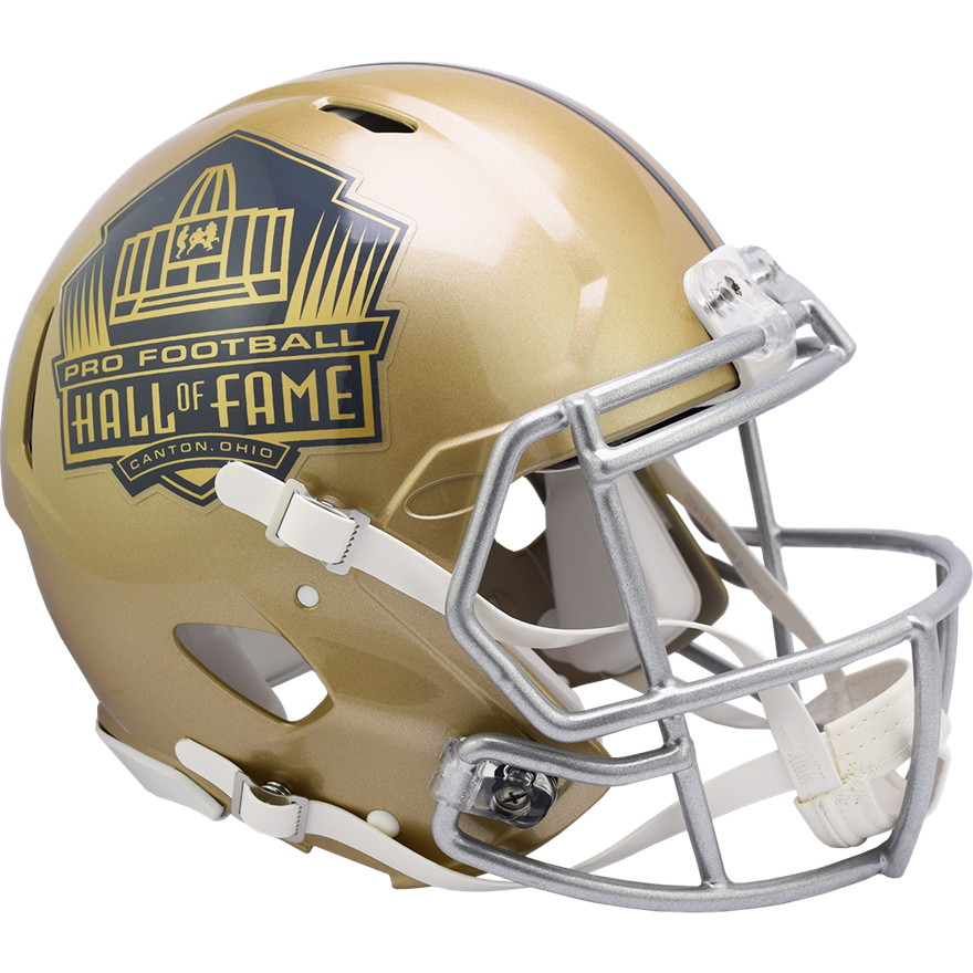 Hall of Fame Riddell Gold Speed Authentic Helmet