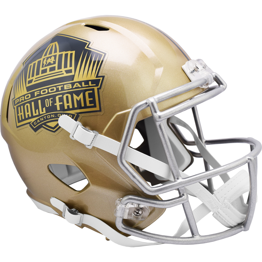 Hall of Fame Riddell Speed Mini Helmet - Gold