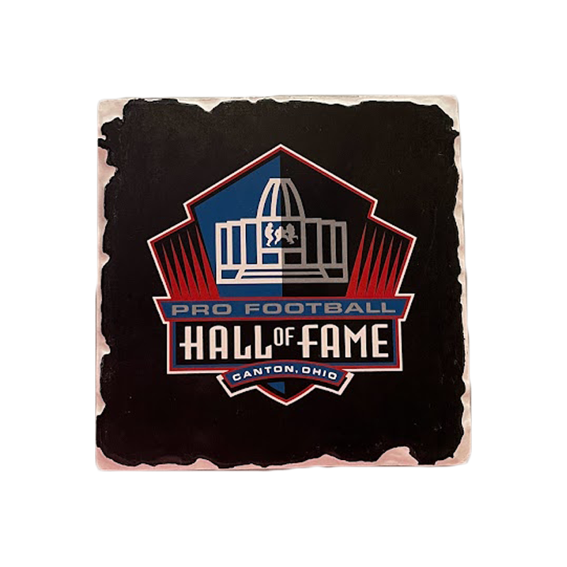 Hall of Fame Square Black Coaster