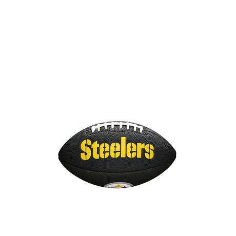 Steelers Wilson® Mini Soft Touch Black Football