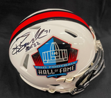 Tony Boselli Class of 2022 Autographed Hall of Fame White Mini Helmet With HOF Inscription
