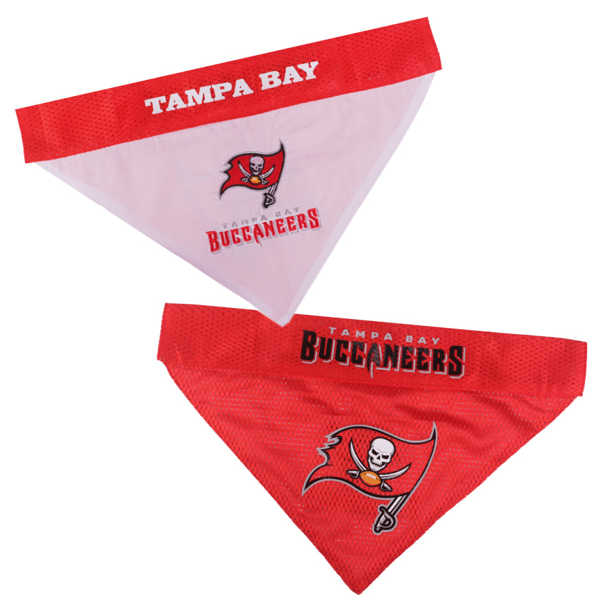 Buccaneers Pets First Reversible Dog Bandana