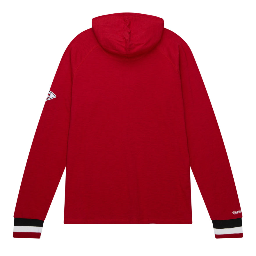 Chiefs Mitchell and Ness Legendary Long Sleeve Hooded Sweatshirt