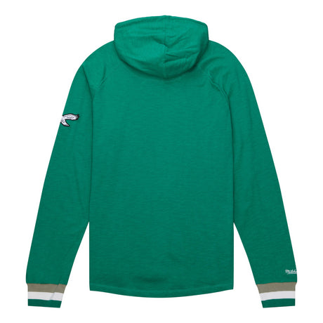 Eagles Mitchell and Ness Legendary Long Sleeve Hooded Sweatshirt