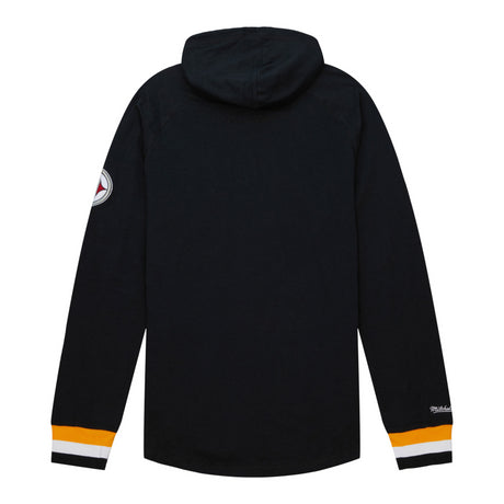 Steelers Mitchell and Ness Legendary Long Sleeve Hooded Sweatshirt