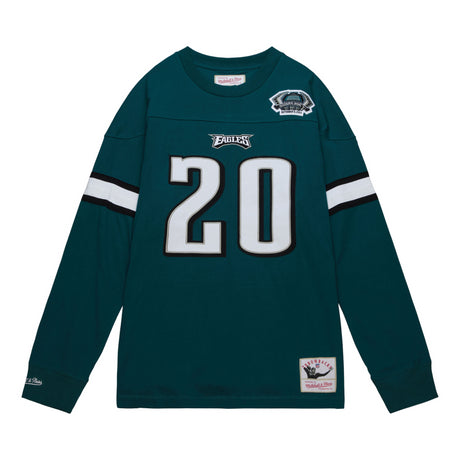 Eagles Brian Dawkins Mitchell and Ness Name and Number Long Sleeve T-Shirt