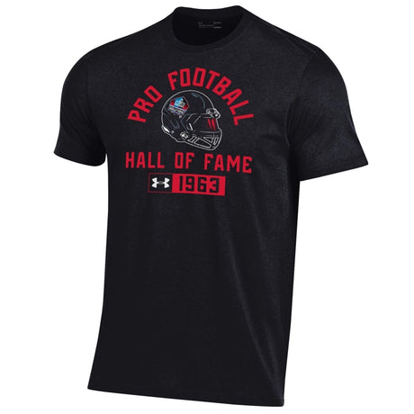 Hall of Fame Youth Under Armour Performance Cotton Helmet Logo Tee