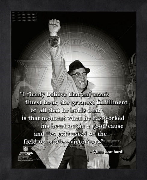 Vince Lombardi Pro Quote (Finest Hour) - IV