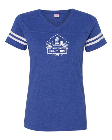 Hall of Fame Women's Logo Football T-Shirt