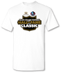 Black College Football Hall of Fame Classic Logo T-Shirt - White