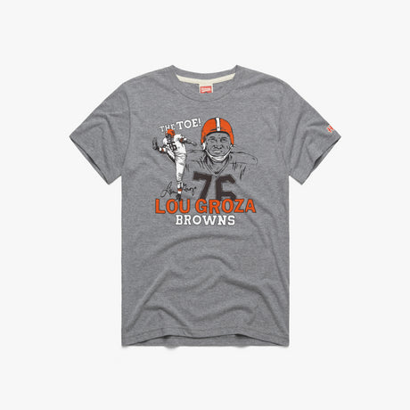 Browns Lou Groza Signature Homage T-Shirt