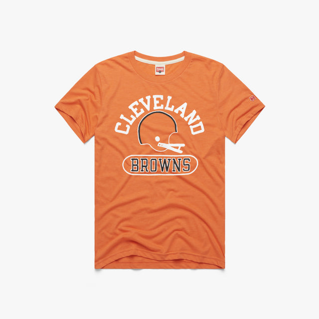 Browns Throwback Helmet Homage T-Shirt