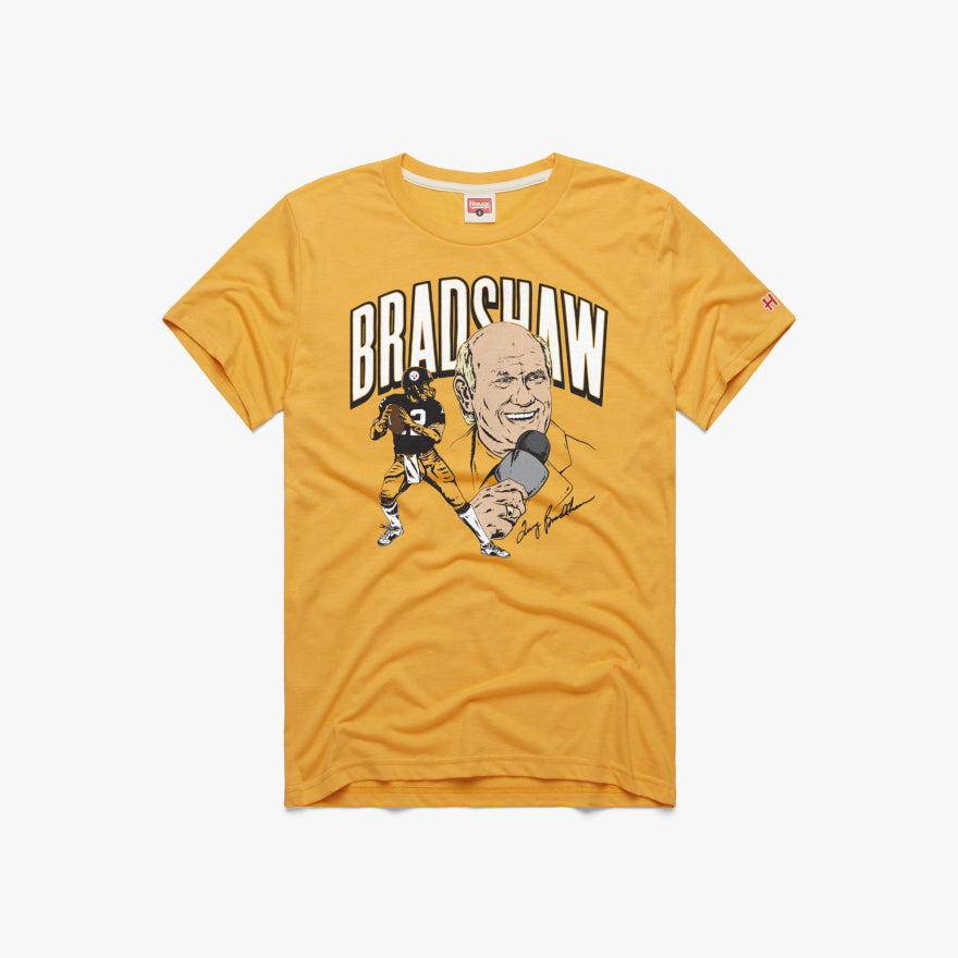 Steelers Terry Bradshaw Signature Homage T-Shirt