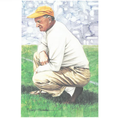 Walt Kiesling Goal Line Art Proof Card