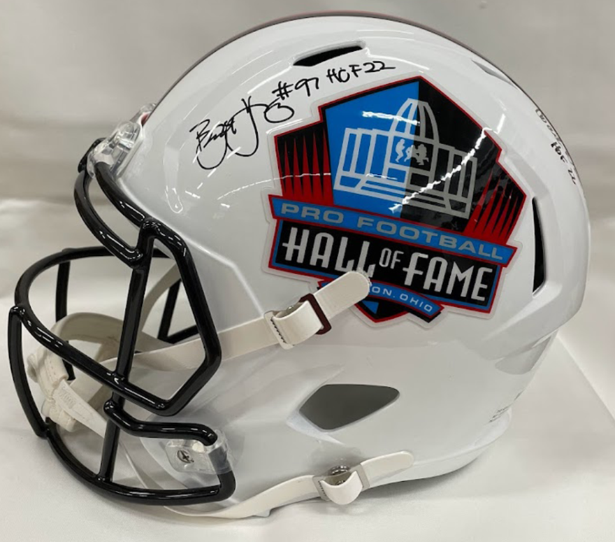 Class of 2022 Autographed Hall of Fame Replica Speed Helmet