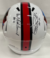 Class of 2022 Autographed Hall of Fame Replica Speed Helmet