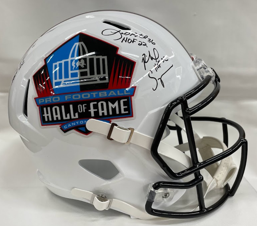 Class of 2022 Autographed Hall of Fame Replica Speed Helmet