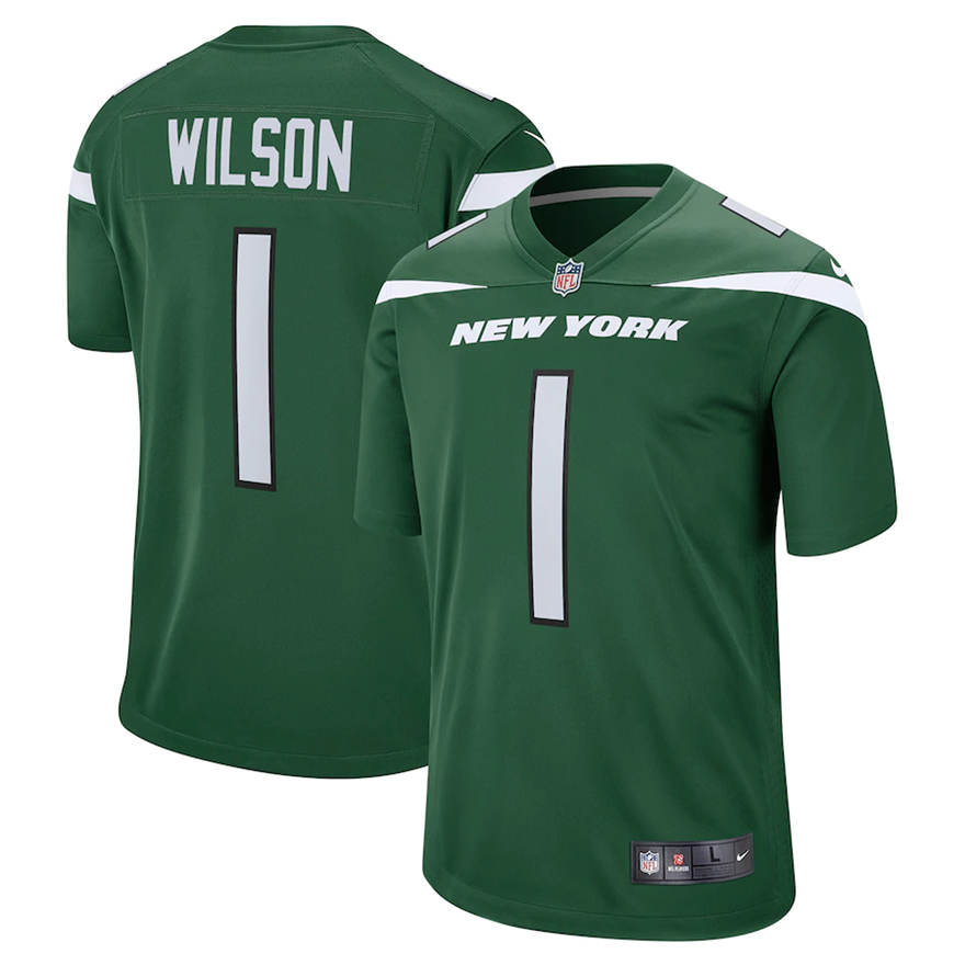 Jets Zach Wilson Youth Nike Game Jersey