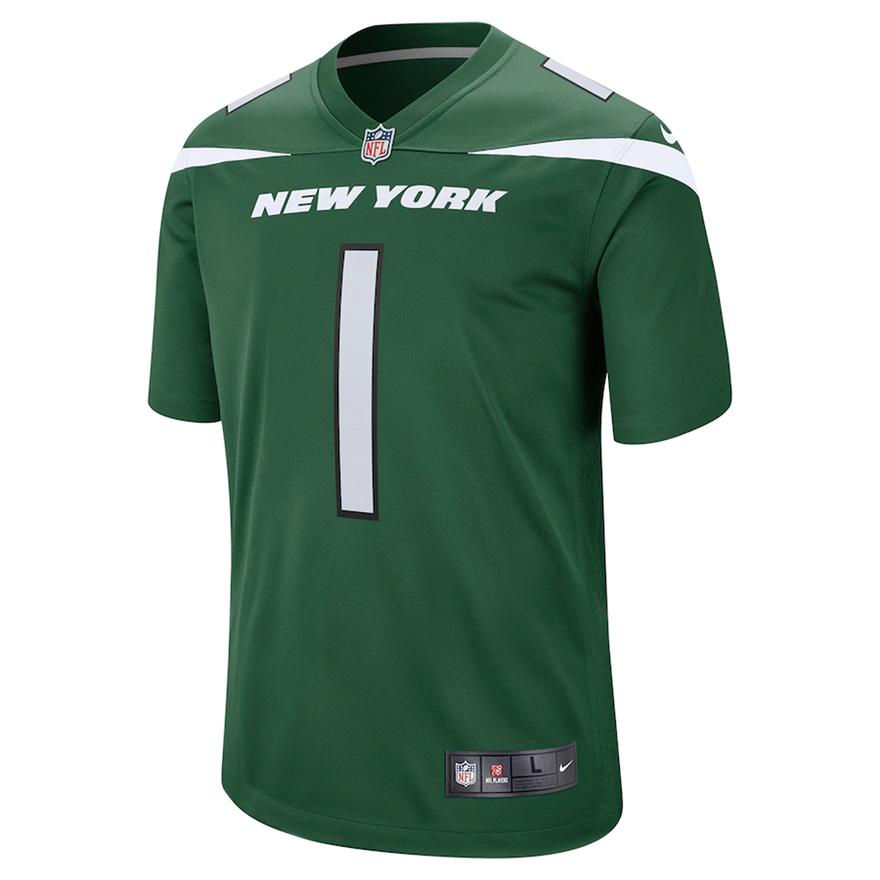 Jets Zach Wilson Youth Nike Game Jersey