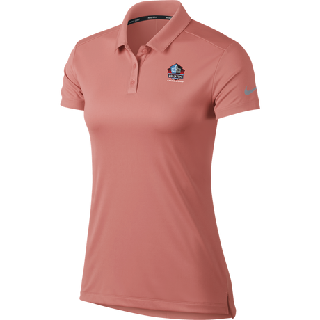 Hall of Fame Women's Nike Dry Golf Polo - Atomic Pink