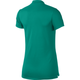 Hall of Fame Women's Nike Dry Golf Polo - Neptune Green