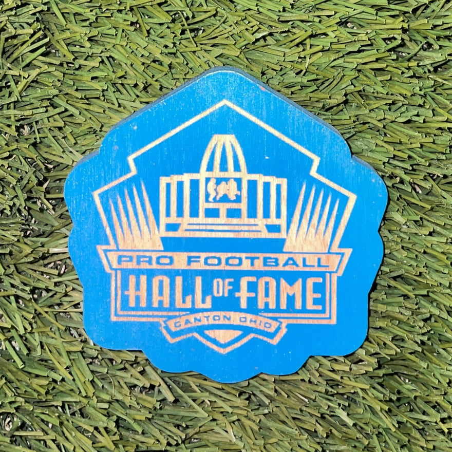 Hall of Fame Logo Color Wood Magnet